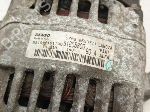 Used Alternator Alternator FIAT IDEA (350_) 1.3 D Multijet (90 hp) 21323234 21323234