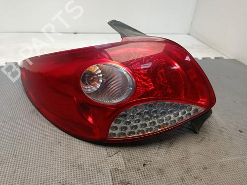 Used Left taillight PEUGEOT 206+ (2L_, 2M_) 1.4 i (73 hp) 21322398