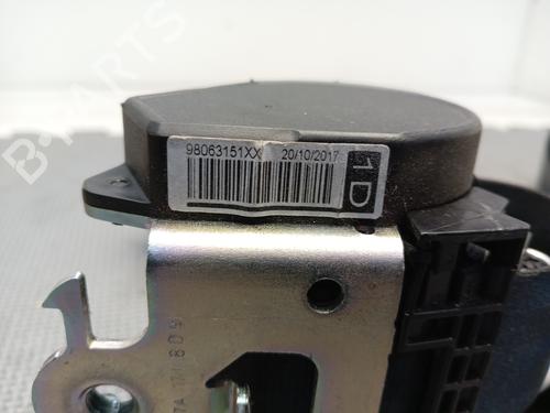 Used Front right seatbelt Front right seatbelt PEUGEOT 208 I (CA_, CC_) 1.4 HDi (68 hp) 24828293 24828293