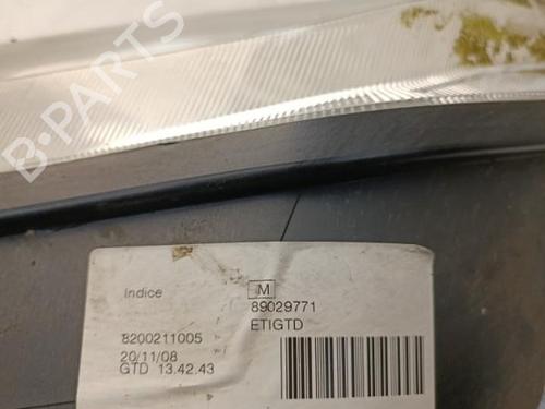 Used Left headlight Left headlight DACIA LOGAN MCV (KS_) 1.6 (KS0B, KS0D, KS0F) (87 hp) 21323921 21323921