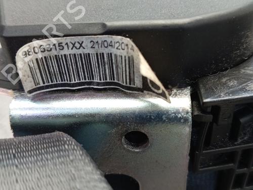 Used Front right seatbelt Front right seatbelt PEUGEOT 208 I (CA_, CC_) 1.2 VTI 82 (82 hp) 23805470 23805470