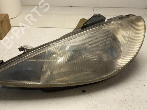 Used Left headlight PEUGEOT 206 Hatchback (2A/C) 1.4 i (75 hp) 21323144