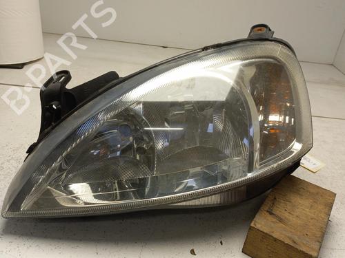 Used Left headlight Left headlight OPEL CORSA C (X01) 1.0 (F08, F68) (60 hp) 21323154 21323154
