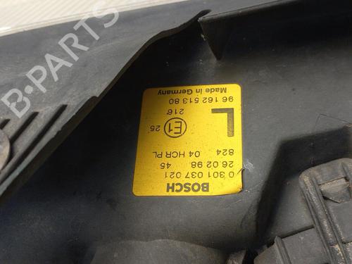 Used Left headlight Left headlight PEUGEOT 406 (8B) 1.9 TD (90 hp) 21324127 21324127