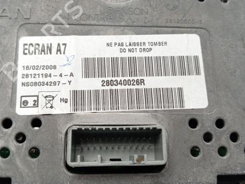 Display monitor RENAULT LAGUNA III (BT0/1) 1.5 dCi (BT00, BT0A, BT0T, BT1J) | BP29596905C48 