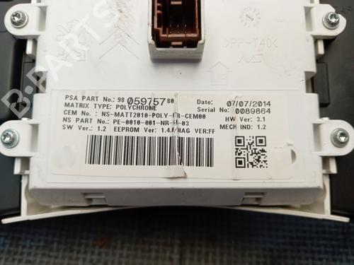 Instrument cluster PEUGEOT 508 SW I (8E_) 2.0 BlueHDi 180 | BP24147370C47 