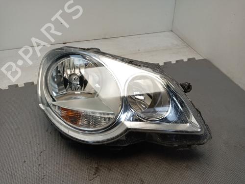 Used Right headlight VW POLO (9N_, 9A_) 1.4 TDI (80 hp) 25002815