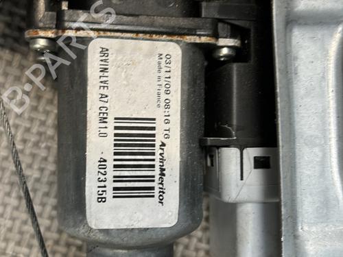 Used Front left window mechanism Front left window mechanism PEUGEOT 207 (WA_, WC_) 1.4 HDi (68 hp) 21667341 21667341