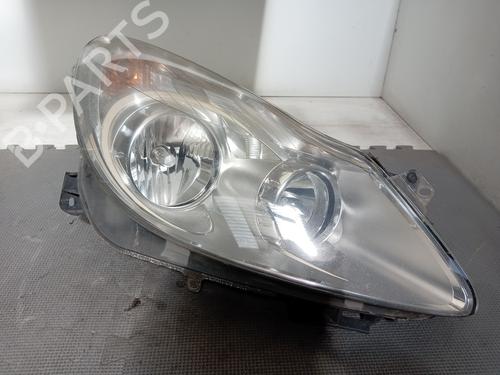 Used Right headlight OPEL CORSA D (S07) 1.2 LPG (L08, L68) (80 hp) 25339633