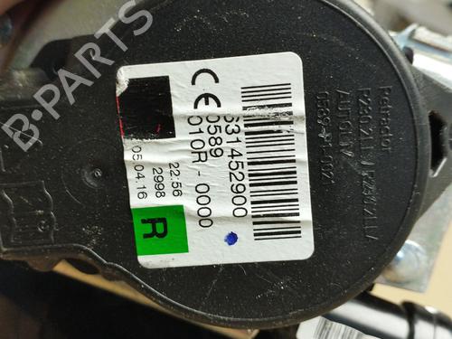 Used Front right seatbelt Front right seatbelt RENAULT MEGANE IV Hatchback (B9A/M/N_) 1.2 TCe 130 (B9MR) (130 hp) 33631887 33631887