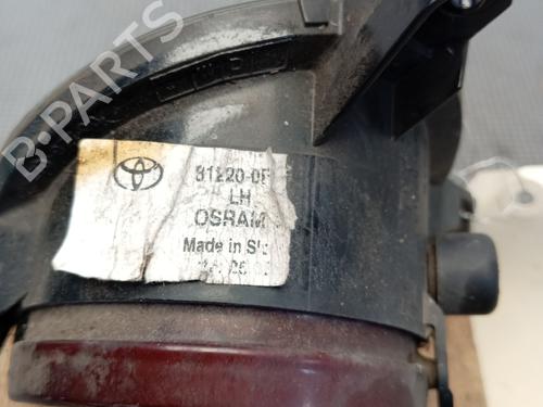 Used Left front fog light Left front fog light TOYOTA COROLLA Verso (ZER_, ZZE12_, R1_) 2.0 D-4D (CUR10_, CUR10R) (116 hp) 25003153 25003153