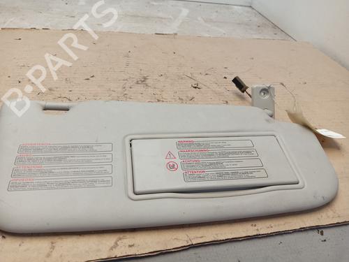 Used Right sun visor NISSAN QASHQAI / QASHQAI +2 I (J10, NJ10, JJ10E) 1.5 dCi (110 hp) 27344224