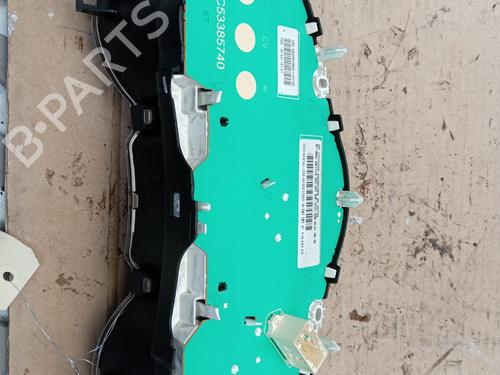 Used Instrument cluster Instrument cluster CITROËN C3 II (SC_) 1.4 HDi 70 (SC8HZC, SC8HR0, SC8HP4) (68 hp) 26526644 26526644