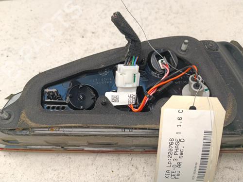 Used Right tailgate light Right tailgate light KIA CEED (CD) 1.6 CRDi 136 (136 hp) 21325318 21325318