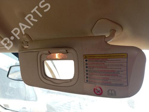 Used Right sun visor ALFA ROMEO 159 Sportwagon (939_) 1.9 JTDM 16V (939BXC1B, 939BXC12) (150 hp) 25003064