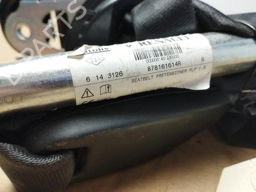 Front right seatbelt RENAULT MEGANE IV Hatchback (B9A/M/N_) 1.2 TCe 130 (B9MR) | BP33631887I25 - Image 3