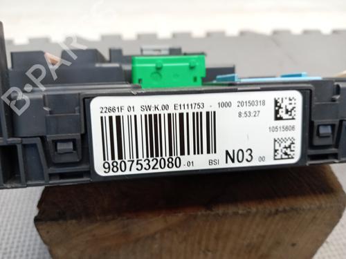 Fuse box PEUGEOT 208 I (CA_, CC_) 1.2 VTI 82 | BP23968021E1 