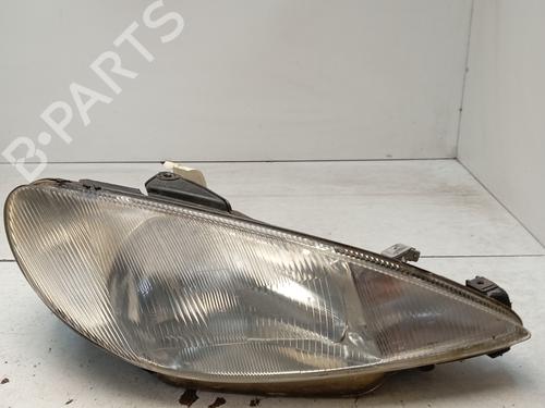 Używane Lampa przednia prawa PEUGEOT 206 Hatchback (2A/C) 1.9 D (69 hp) 29758952