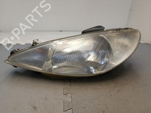 Used Left headlight PEUGEOT 206 Hatchback (2A/C) 2.0 HDI 90 (90 hp) 21324773