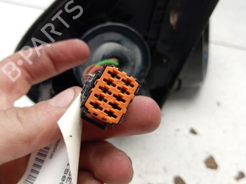 Right mirror PEUGEOT 206 SW (2E/K) 2.0 HDi | BP29373114C27 