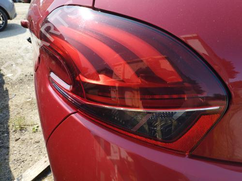 Used Left taillight PEUGEOT 208 I (CA_, CC_) 1.6 HDi / BlueHDi 75 (75 hp) 27898330