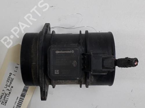 Mass air flow sensor RENAULT MEGANE III Hatchback (BZ0/1_, B3_) 1.5 dCi (BZ09, BZ0D, BZ1W, BZ29, BZ14) | BP27733767M95 