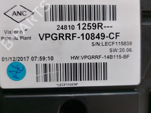 Used Instrument cluster Instrument cluster RENAULT CLIO IV (BH_) 0.9 TCe 90 (BHNF, BHMA, BHMH, BHJK, BHJR) (90 hp) 21505561 21505561