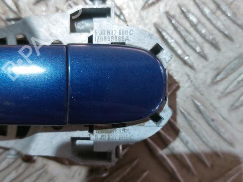 Rear left exterior door handle SKODA FABIA II (542) 1.4 TDI | BP21513601C130 