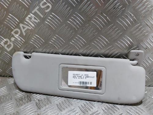 Used Right sun visor PEUGEOT 206 CC (2D) 1.6 16V (2DNFUF, 2DNFUR) (109 hp) 21505353