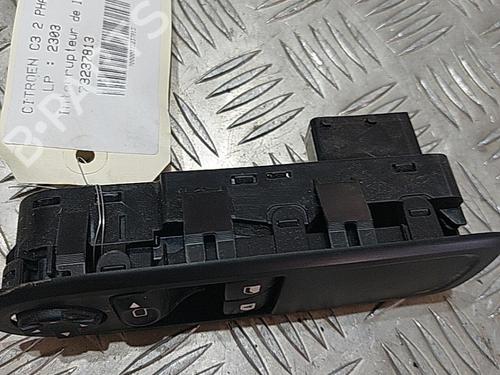 Used Left front window switch Left front window switch CITROËN C3 II (SC_) 1.4 HDi 70 (SC8HZC, SC8HR0, SC8HP4) (68 hp) 21513328 21513328