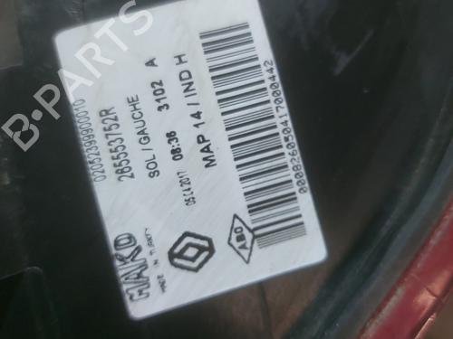 Left taillight RENAULT CLIO IV (BH_) 1.5 dCi 90 | BP27493182C34 