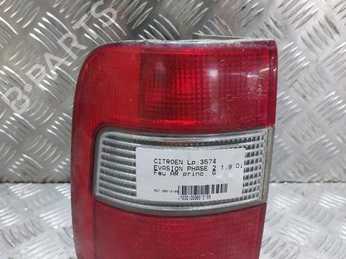 Used Left taillight CITROËN EVASION MPV (22, U6) 1.9 TD (90 hp) 21505609