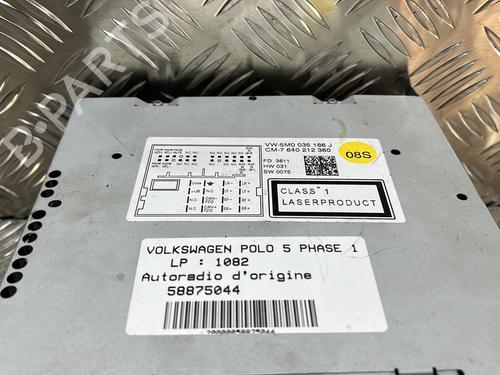 Used Radio VW POLO V (6R1, 6C1) 1.6 TDI (90 hp) 21515462