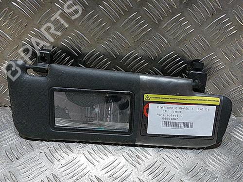 Used Right sun visor FIAT 500 (312_) 1.3 D Multijet (312AXB1A) (75 hp) 21514592