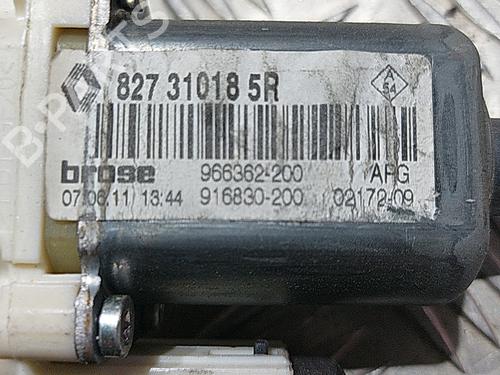 Used Rear left window mechanism RENAULT MEGANE III Hatchback (BZ0/1_, B3_) 1.5 dCi (BZ09, BZ0D, BZ1W, BZ29, BZ14) (110 hp) 21509081