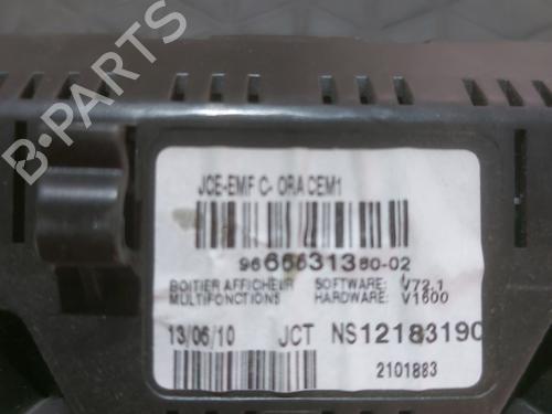 Multifunctionele display FIAT SCUDO Bus (270_, 272_) 2.0 D Multijet | BP26455553C48