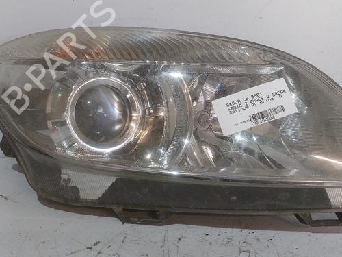Right headlight SKODA FABIA II Combi (545) 1.6 TDI | BP40004519C29 - Image 6