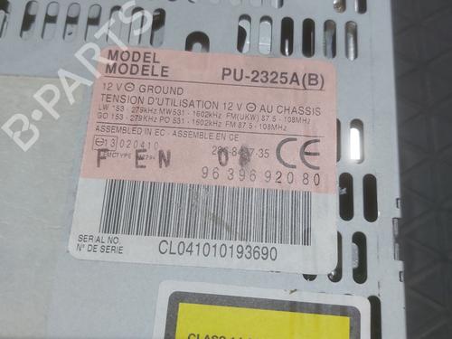 Radio PEUGEOT 206 Hatchback (2A/C) 1.6 16V | BP26211786E6 