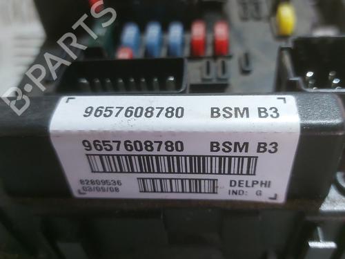 Fuse box PEUGEOT 206 Hatchback (2A/C) 1.4 HDi eco 70 | BP24452831E1 
