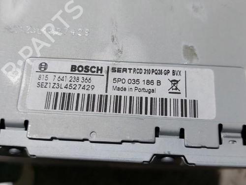 Used Radio SEAT LEON (1P1) 1.6 TDI (105 hp) 21503605