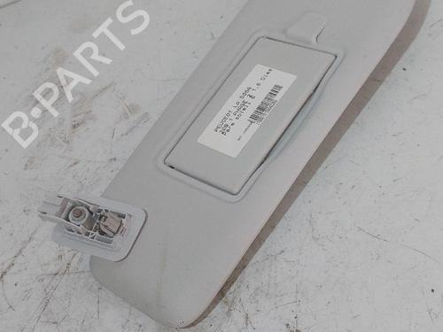 Used Left sun visor Left sun visor PEUGEOT 208 I (CA_, CC_) 1.6 HDi / BlueHDi 75 (75 hp) 39546035 39546035