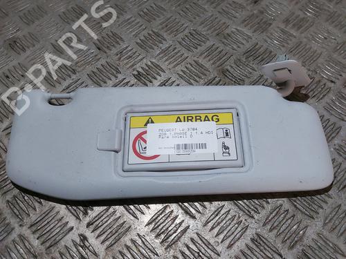 Right sun visor PEUGEOT 208 I (CA_, CC_) 1.4 HDi | BP21671286I2 