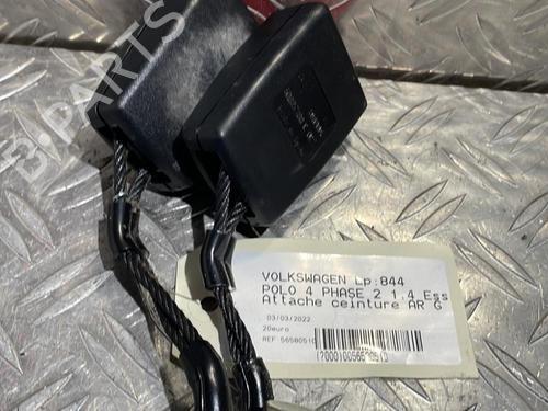 Used Seat buckle VW POLO (9N_, 9A_) 1.4 16V (75 hp) 21507287
