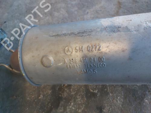Exhaust system MERCEDES-BENZ A-CLASS (W176) A 180 (176.042) | BP30109569M121 