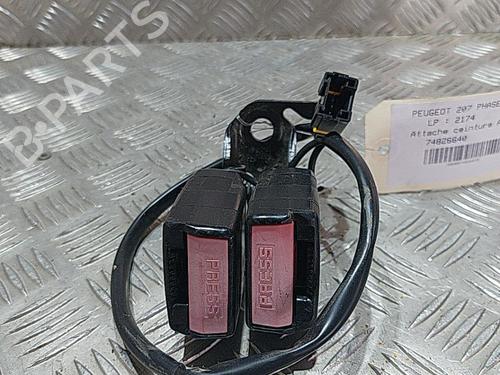 Used Seat buckle Seat buckle PEUGEOT 207 (WA_, WC_) 1.6 HDi (90 hp) 21513282 21513282