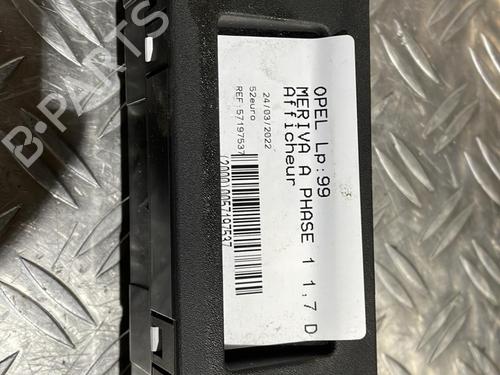 Ferdsskriver OPEL MERIVA A MPV (X03) 1.7 CDTI (E75) | BP21515823C48 
