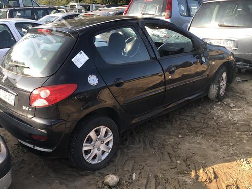 Left rear door PEUGEOT 206+ (2L_, 2M_) 1.4 i (2LKFWA, 2MKFWA) | BP21668513C4