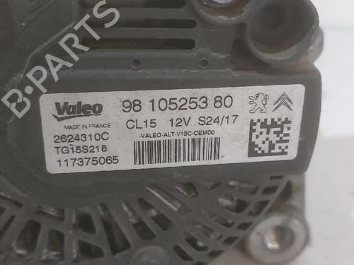 Used Alternator Alternator PEUGEOT 208 I (CA_, CC_) 1.6 HDi / BlueHDi 75 (75 hp) 39546041 39546041
