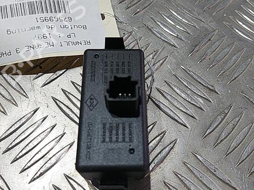 Used Warning switch RENAULT MEGANE III Hatchback (BZ0/1_, B3_) 1.9 dCi (BZ0N, BZ0J) (131 hp) 21510999