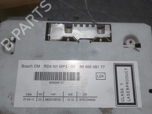 Radio CITROËN BERLINGO MULTISPACE (B9) 1.6 HDi 110 | BP27612949E6 